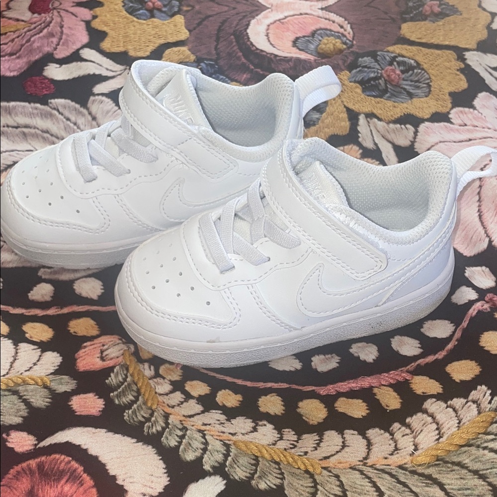 Nike Toddler All-White Sneakers